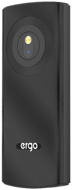 Мобільний телефон Ergo B185 Black, 1.77", 32 МБ, 1000 мАг, Власна ОС, MicroUSB, 3.5 мм, 2, GSM, Bluetooth, FM-радіо, Моноблок