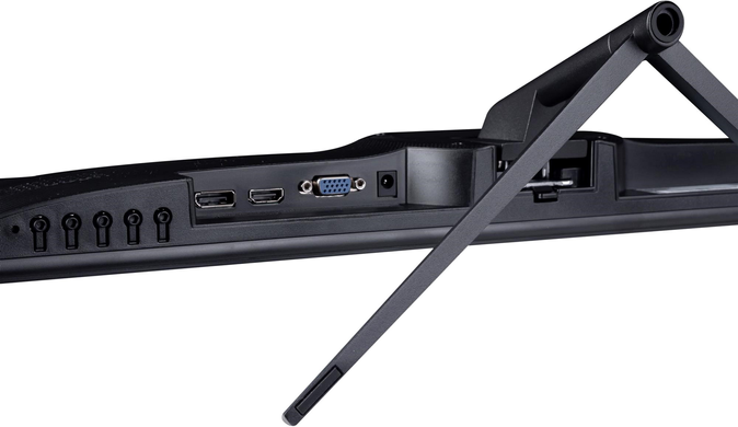 Монітор Prologix 23.8" PL2425HD IPS Black 120Hz, 1920&times;1080, 23.8", 120 Гц, IPS, W-LED, PL, 8 біт, 16:9, Регулювання кута нахилу, Плаский, HDMI, DisplayPort, VGA, 3.5 мм audio, 75&times;75, Матове, 1 мс