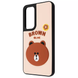 Накладка Samsung A17/A26 5G (A266) Wave Doodle Bear, Brown, Накладка, Samsung A17/A26 5G