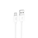 Кабель Hoco X87 MicroUSB 1m White