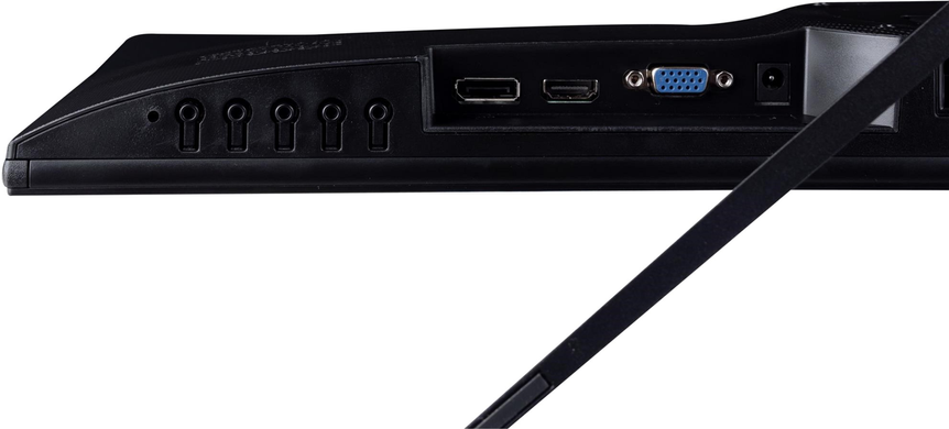 Монітор Prologix 23.8" PL2425HD IPS Black 120Hz, 1920&times;1080, 23.8", 120 Гц, IPS, W-LED, PL, 8 біт, 16:9, Регулювання кута нахилу, Плаский, HDMI, DisplayPort, VGA, 3.5 мм audio, 75&times;75, Матове, 1 мс