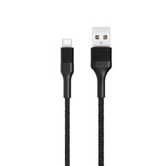 USB Cable XO NB51 microUSB 1m 2.1A black