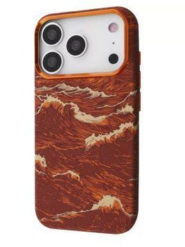 Накладка iPhone 17Pro Max Proove Gleam MagSafe Ocean Orange