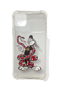 Накладка iPhone 11Pro Max Corner 0.8 Bugs Bunny Clear