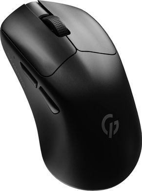 Миша бездротова GamePro Genesis Avenger Black (GM096B), Black, Ігрова, Бездротова, 6, USB; 2.4 ГГц; Bluetooth, 24000, Пластик, 121 &times; 68 &times; 40 мм, Ергономічний для правої руки, Оптичний