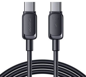 Кабель Joyroom S-A14 Type-C to Type-C Multi-Color 60W PD 1.2m Black, Black, Кабель, Type-C - Type-C, Standard Charging, Fast Charge, Quick Charge (QC), 60 W, 1.2 м, Для заряджання, Датакабель, М'який пластик
