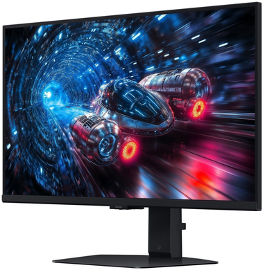 Монiтор Samsung 27" Odyssey G7 (LS27FG706EIXUA) IPS Black 360Hz, 3840&times;2160, 27", 360 Гц, IPS, W-LED, Odyssey G7, 10 біт, 16:9, Кут нахилу 90 градусів; Регулювання кута нахилу; Регулювання висоти, Плаский, DisplayPort, 3.5 мм audio, 2&times;HDMI, USB Hub, 100&times;100, Матове, 1 мс