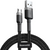 Кабель Baseus CAMKLF-BG1 MicroUSB Kevlar 1m Black
