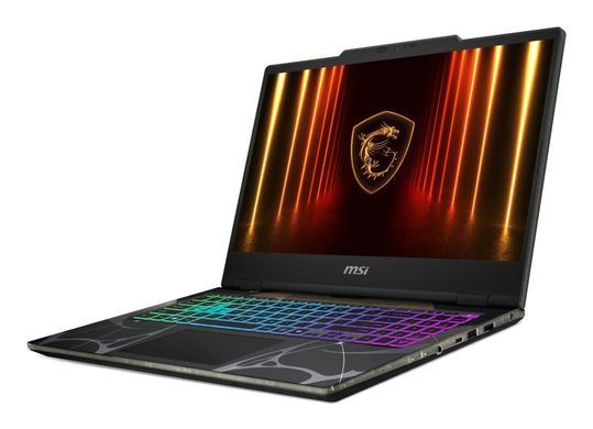 Ноутбук MSI Cyborg 15 B2RWEKG (B2RWEKG-1035XUA) Black, Cyborg 15, Геймінг, Core 7 240H, Intel Core 7, 10, SSD, 512 ГБ, Дискретна, NVIDIA GeForce RTX 5050, 8 ГБ, DDR5, 16 ГБ, 5600 МГц, 15.6", 1920&times;1080, IPS, 250 ніт, 144 Гц, USB-A; USB-A; USB-C; HDMI 2.1; LAN, 55.2 Вт&middot;год