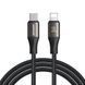 Кабель Joyroom SA25-CL3 Type-C to Lightning Light-Speed 1.2m Black