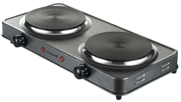 Електроплита Vilgrand VHP152F (2 конф.) 2000W Сірий, Silver