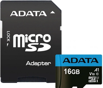 КП ADATA microSDHC 16Gb 10class UHS-I/V10, 16 ГБ