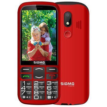 Мобільний телефон Sigma mobile Comfort 50 Optima Type-C Dual Sim Red (4827798122327)