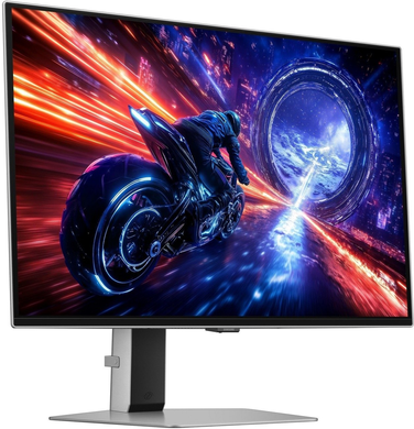 Монiтор Samsung 27" Odyssey G6 (LS27FG602SIXUA) OLED Silver 500Hz, 2560&times;1440, 27", 500 Гц, OLED, OLED, Odyssey G6, 10 біт, 16:9, Кут нахилу 90 градусів; Регулювання кута нахилу; Регулювання висоти, Плаский, DisplayPort, 3.5 мм audio, 2&times;HDMI, USB Hub, 100&times;100, Матове, 0.03 мс