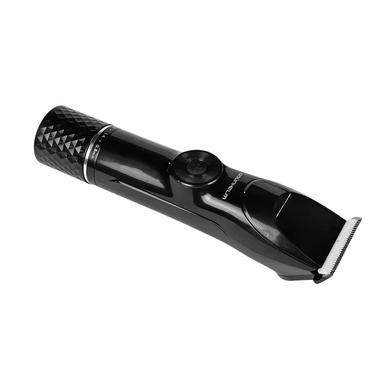 Тример GRUNHELM GHC07UB Black, Акумулятор, 60 хв, 8 год, 3, Нержавіюча сталь, USB зарядка, Миття під водою, Насадка для носа та вух