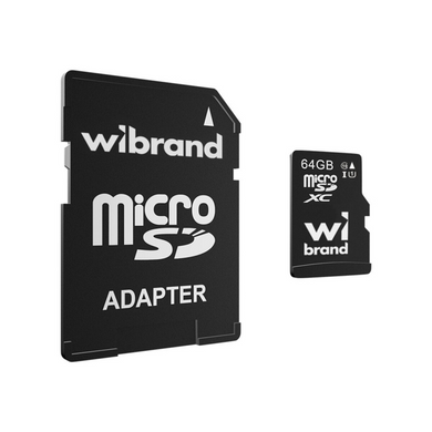 КП Wibrand microSDXC Chameleon 64Gb 10class UHS-I, 64 ГБ