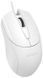 Миша A4Tech OP-750S White, White, Офісна, Дротова, 3, USB, 1200, 1.50 м, Пластик, 118 &times; 61 &times; 37 мм, Симетричний, Оптичний