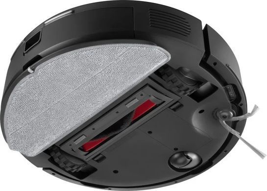 Робот-пилосос Roborock Q7 Pro Max+ Black, Black, 20 мм, 190 м&sup2;, Застосунок Roborock, сумісні голосові помічники, 0.20, Сухе; вологе, сухе прибирання, комбіноване прибирання, автовивантаження пилу, Подвійна система захисту щіток від намотування волосся, 3 рівні подавання води, Тверда підлога, килим, LiDAR, Уздовж периметра, зигзаг