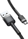 Кабель Baseus CAMKLF-CG1 MicroUSB Kevlar 2m Black