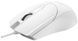 Миша A4Tech OP-750S White, White, Офісна, Дротова, 3, USB, 1200, 1.50 м, Пластик, 118 &times; 61 &times; 37 мм, Симетричний, Оптичний