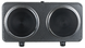 Електроплита Vilgrand VHP152F (2 конф.) 2000W Сірий, Silver