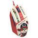 Миша Bloody W63 Max Proxy Boom, Red/White, Ігрова, Дротова, 9, USB, 12000, 1.80 м, Пластик, 126 &times; 74 &times; 43 мм, Ергономічний для правої руки, Оптичний