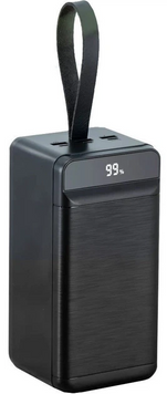 Power Bank Temco SYP5225 QC&PD3.0 22.5W 50000mAh Black, 50 000 mAh, 22.5W, USB-C + Micro-USB, 2&times; USB-A + USB-C, Смартфони та планшети