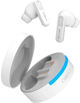 Bluetooth Earphones Proove Mello with ANC White