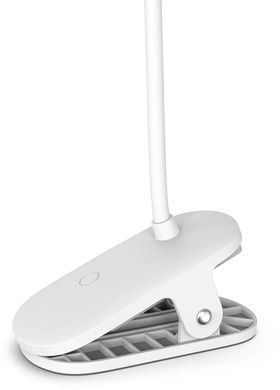 Настільна LED Лампа Colorway Flexible/Clip White, Акумулятор 500 мАг (USB 5 В), 115 лм, SMD LED, 14