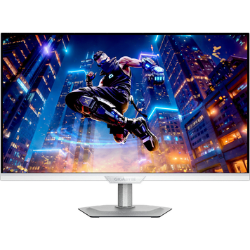 Монітор Gigabyte 27" M27Q2 QD Ice IPS White 200Hz, Геймінг, 2560&times;1440, 27", 200 Гц, IPS, W-LED, M, 8 біт, 16:9, Регулювання кута нахилу, Плаский, USB-C, HDMI, DisplayPort, 3.5 мм audio, USB Hub, 100&times;100, Матове, 1 мс