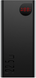 Power bank Baseus Adaman Metal 20000 mAh 22.5WBlack, 20 000 mAh, 5W, USB-C + Micro-USB, 2&times; USB-A + USB-C, Смартфони та планшети