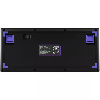 Ігрова механічна клавіатура Proove Gaming Coupe Black/Purple