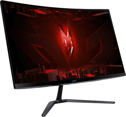 Монітор Acer 27" Nitro ED270X0biip (UM.HE0EE.001) IPS Black 200Hz Curved, Геймінг, 1920&times;1080, 27", 200 Гц, IPS, W-LED, Nitro, 8 біт, 16:9, Регулювання кута нахилу, Вигнутий, 2&times;HDMI, 100&times;100, Матове, 1 мс