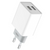 МЗП XO L65 2.4A/2USB White