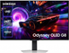 Монітор Samsung 32" Odyssey G8 G81SF (LS32FG812SIXUA) OLED Silver 240Hz, 3840&times;2160, 32", 240 Гц, OLED, OLED, Odyssey G8, 10 біт, 16:9, Кут нахилу 90 градусів; Регулювання кута нахилу; Регулювання висоти, Плаский, DisplayPort, 3.5 мм audio, 2&times;HDMI, USB Hub, 100&times;100, Матове, 0.03 мс