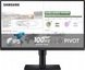 Монiтор Samsung 24" LS24D400G (LS24D400GAIXUA) IPS Black 100Hz, 1920&times;1080, 24", 100 Гц, IPS, W-LED, S40GD, 8 біт, 16:9, Кут нахилу 90 градусів; Регулювання кута нахилу; Регулювання висоти, Плаский, HDMI, DisplayPort, 3.5 мм audio, USB Hub, 100&times;100, Матове, 5 мс