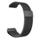 Ремінець універсальний Milanese 20mm Black