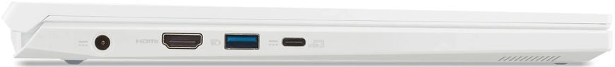 Ноутбук Acer Nitro V 14 ANV14-61-R3WX (NH.QU6EU.002) White, Nitro V 14, Геймінг, Ryzen 5 8645HS, AMD Ryzen 5, 6, SSD, 512 ГБ, Дискретна, NVIDIA GeForce RTX 2050, 4 ГБ, DDR5, 16 ГБ, 5600 МГц, 14.5", 1920&times;1200, IPS, 300 ніт, 120 Гц, USB-A; USB-A; USB4; HDMI, 59 Вт&middot;год