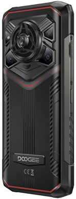 Смартфон Doogee Blade 20 Plus 6/256GB Black Red, Black/Red, Blade 20 Plus, 256 ГБ, 6 ГБ, 6" - 6.99", Є, 2, 4G, 10001+ mAh, 64 Мп, IP68/IP69K, 1612 x 720
