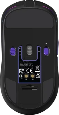 Ігрова Миша Бездротова Proove Gaming Superfight Wireless with charging dock Black/Purple