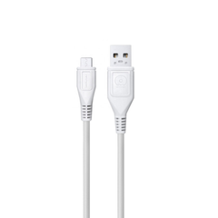 USB Cable WUW X85 microUSB 1m 2A white