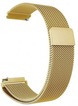 Ремінець універсальний Milanese 20mm Gold