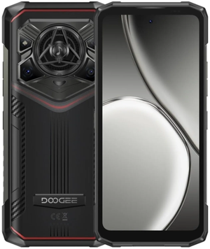 Смартфон Doogee Blade 20 Plus 6/256GB Black Red, Black/Red, Blade 20 Plus, 256 ГБ, 6 ГБ, 6" - 6.99", Є, 2, 4G, 10001+ mAh, 64 Мп, IP68/IP69K, 1612 x 720