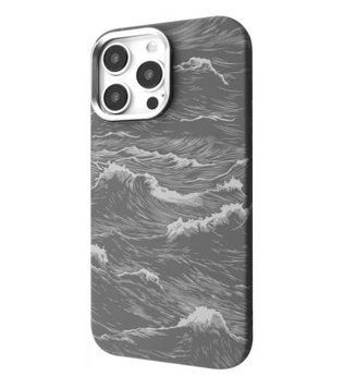 Накладка iPhone 16Pro Max Proove Gleam MagSafe Ocean Silver