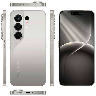 Смартфон Tecno Camon 50 (CN5) 12/256GB Nebula Titanium