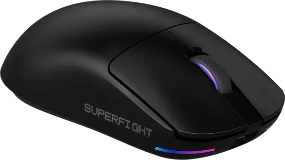 Ігрова Миша Бездротова Proove Gaming Superfight Wireless with charging dock Black/Purple
