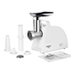 М'ясорубка Ardesto MGL-1730R 1700W White, 1700 Вт, Решітка 5 мм, Решітка 7 мм