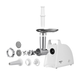 М'ясорубка Ardesto MGL-1730R 1700W White, 1700 Вт, Решітка 5 мм, Решітка 7 мм