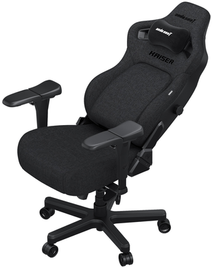 Крісло для геймерів Anda Seat Kaiser 4 Size L Dark Grey Fabric (AD12YDDC-L-20-GB-CF)