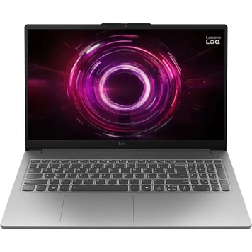 Ноутбук Lenovo LOQ 15ARP10E (83S00081RA) Luna Grey, LOQ 15ARP10E, Геймінг, Ryzen 5 150, AMD Ryzen 5, 6, SSD, 1 ТБ, Дискретна, GeForce RTX 3050, 6 ГБ, DDR5, 16 ГБ, 4800 МГц, 15.6", 1920&times;1080, IPS, 300 ніт, 144 Гц, USB-A; USB-A; USB-C; HDMI 2.1; LAN, 57.5 Вт&middot;год